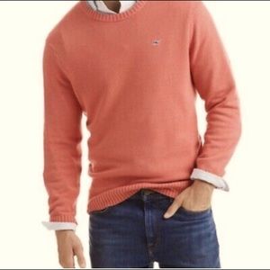 Men’s Cotton Crewneck Whale Sweater XL